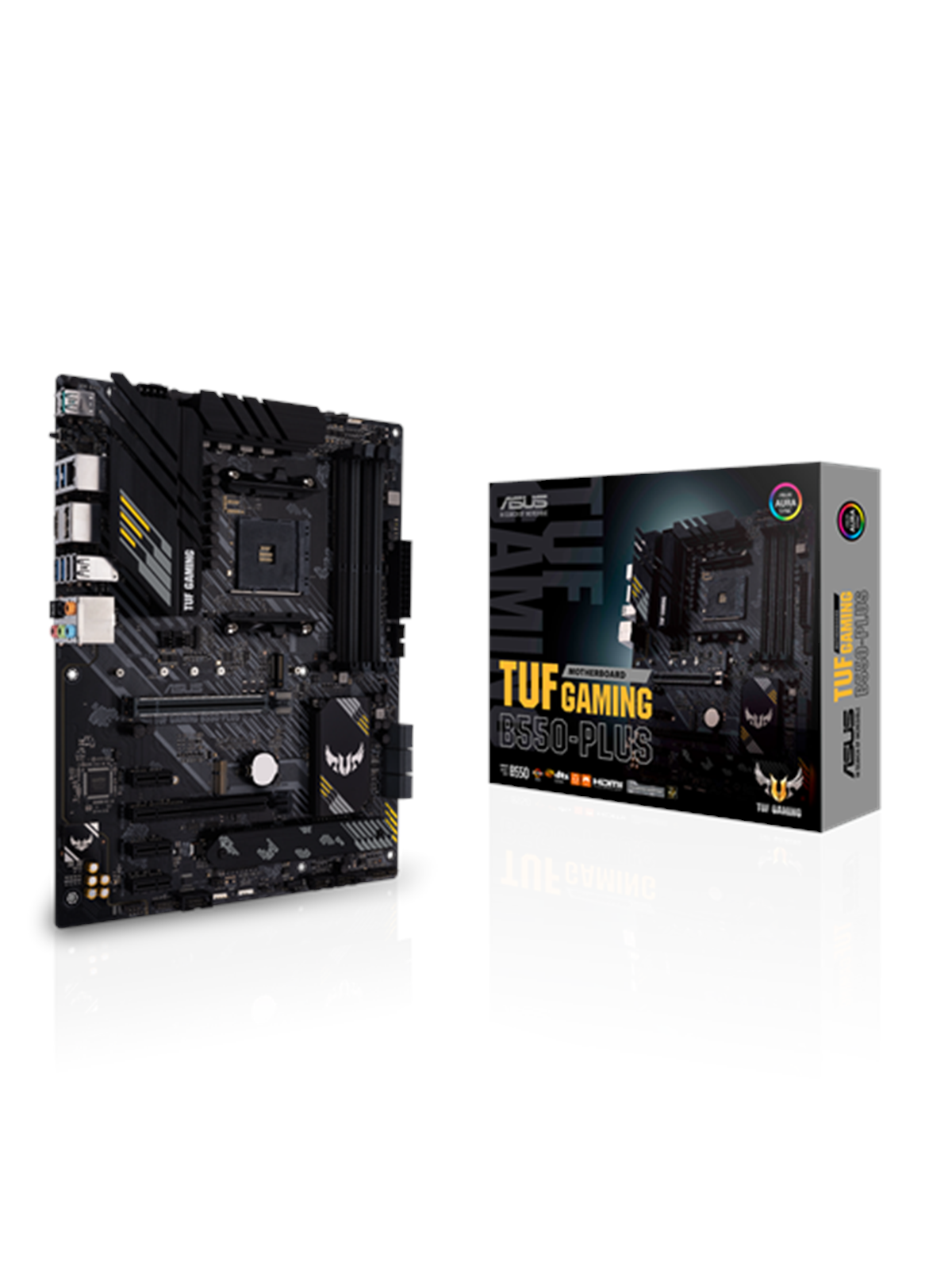Asus Tuf Gaming B550-plus Mainboard - Amd B550 - Amd Am4 Socket - Ddr4 Ram - Atx - 90mb14g0-m0eay0
