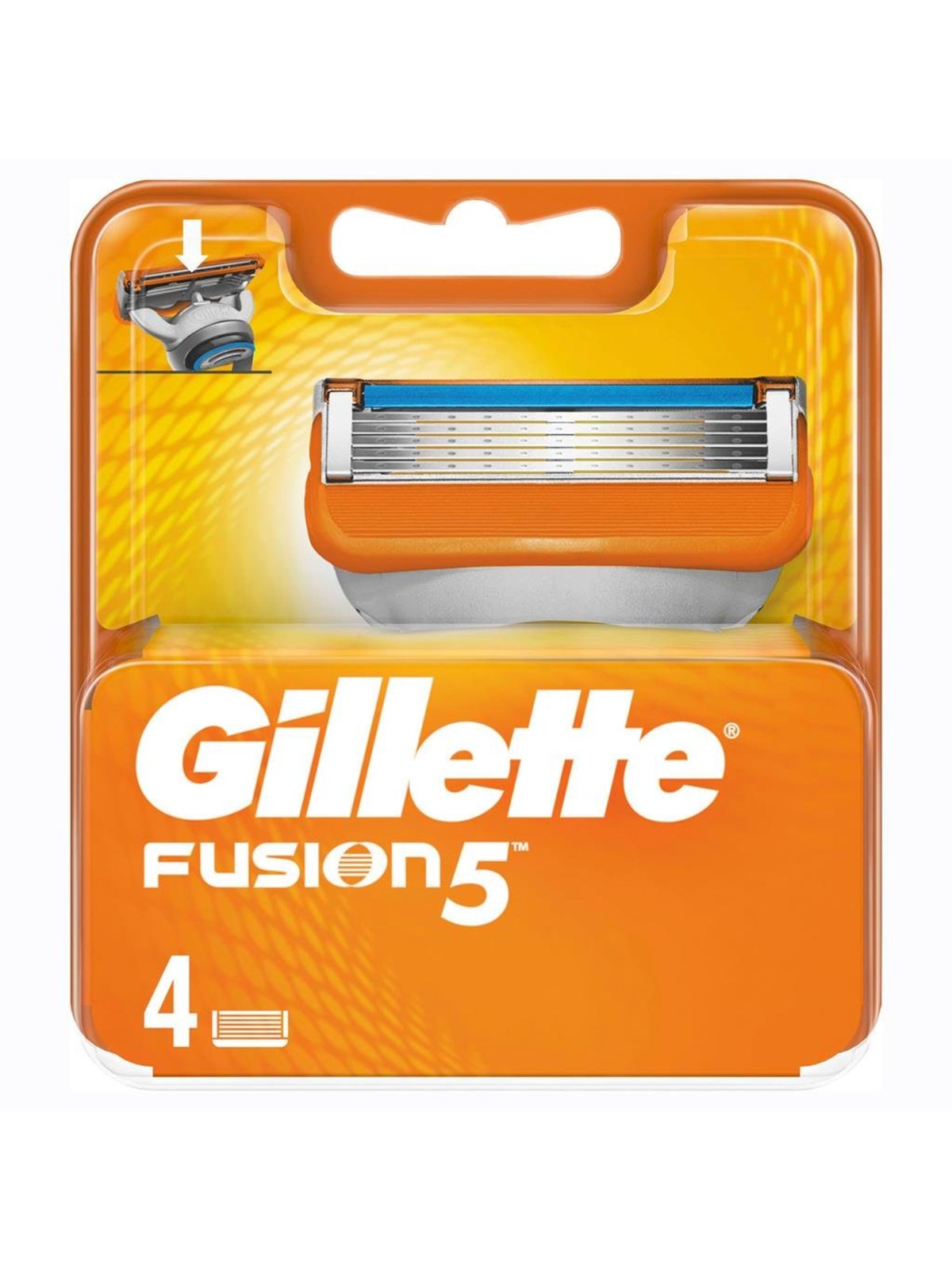Gillette Fusion Manual Blades 4 Pack - Rasierausstattung - Et143439