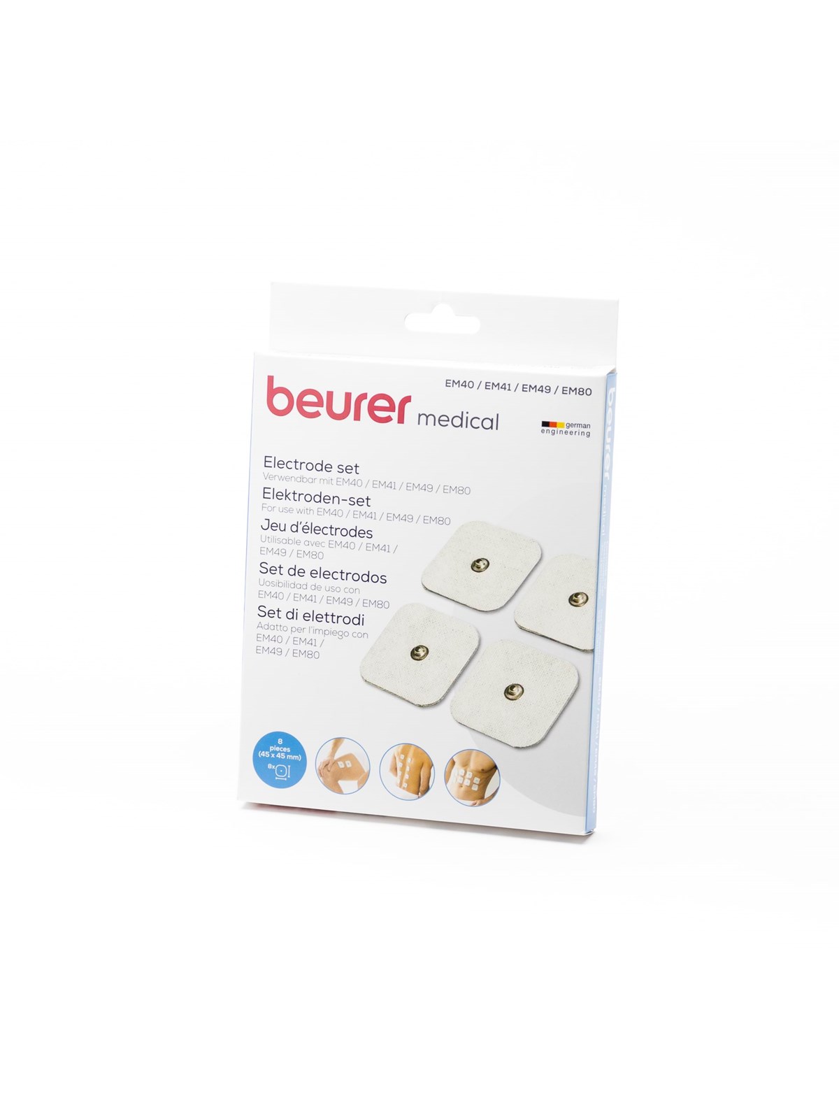 Beurer Electrode Set Small - Electrode - Koerper Und Gesundheit - 661.02
