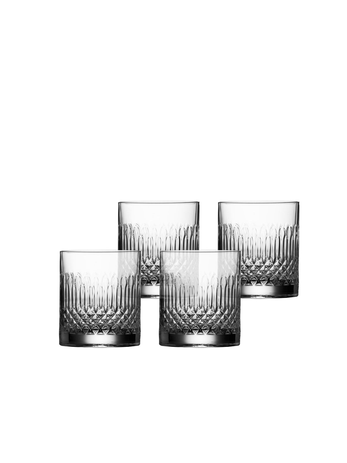 Luigi Bormioli Diamante Water/whiskey Glass - 4 Pcs - Tischgedeck - 17445