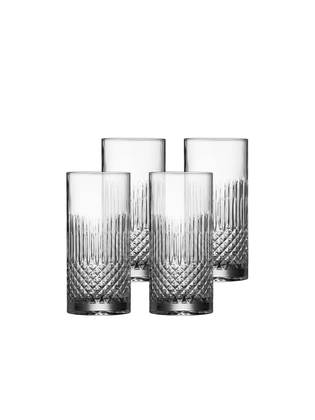 Luigi Bormioli Diamante Beer/longdrink Glass - 4 Pcs - Tischgedeck - 17446