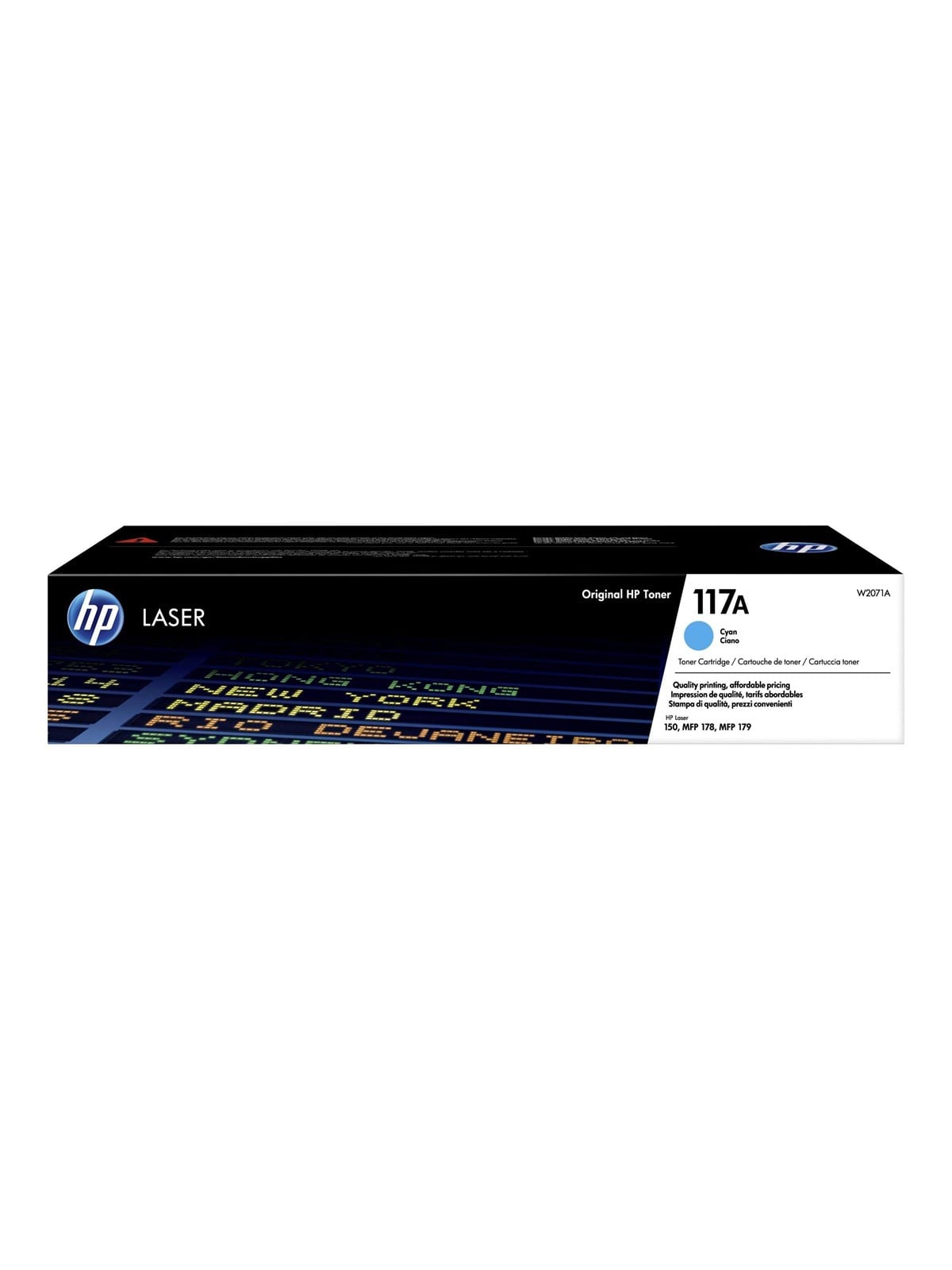 HP 117a / W2071a Cyan Toner - Druckerzubehoer Tinte Toner