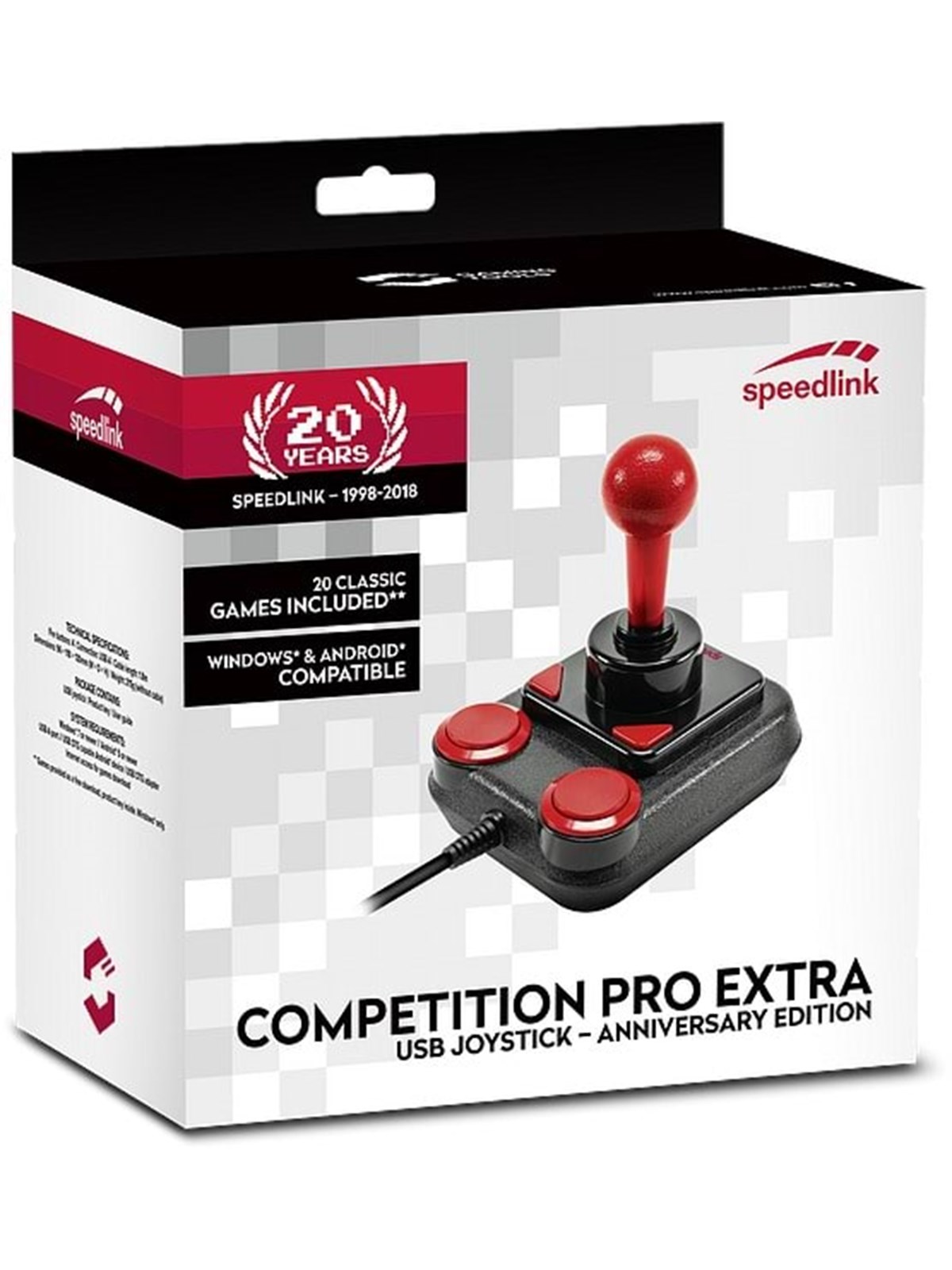 Speed-link Competition Pro Extra - Wired Controller - Gaming Zubehoer - Sl-650212-bkrd