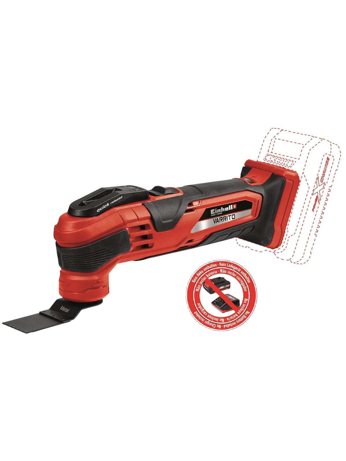 Einhell Cordless Multifunctional Tool Varrito - Multifunktionswerkzeuge - 4465160
