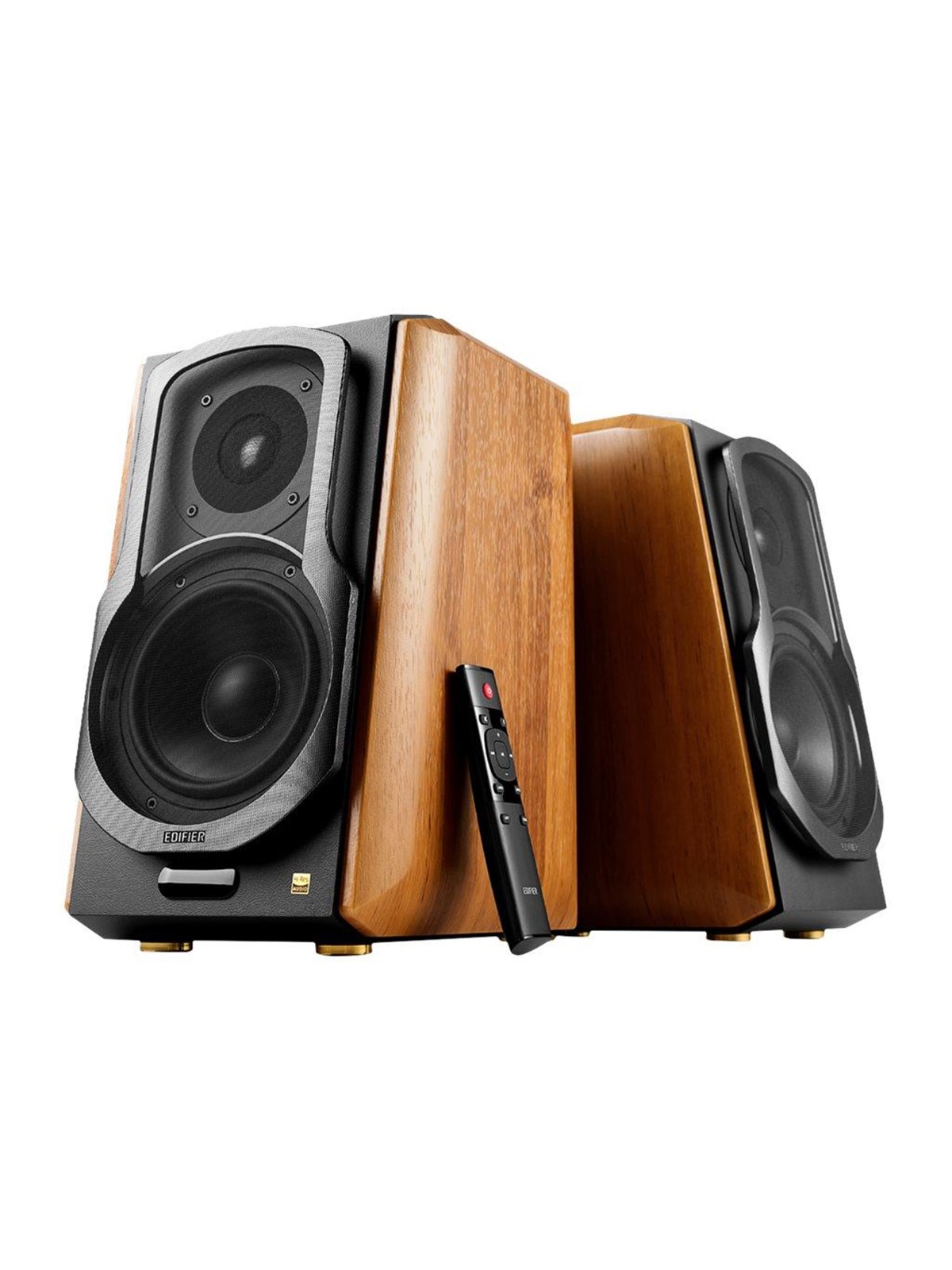 Edifier S1000mkii - Bluetooth Bookshelf Speakers - 120w - Brown - Hifi Lautsprecher - S1000 MK II