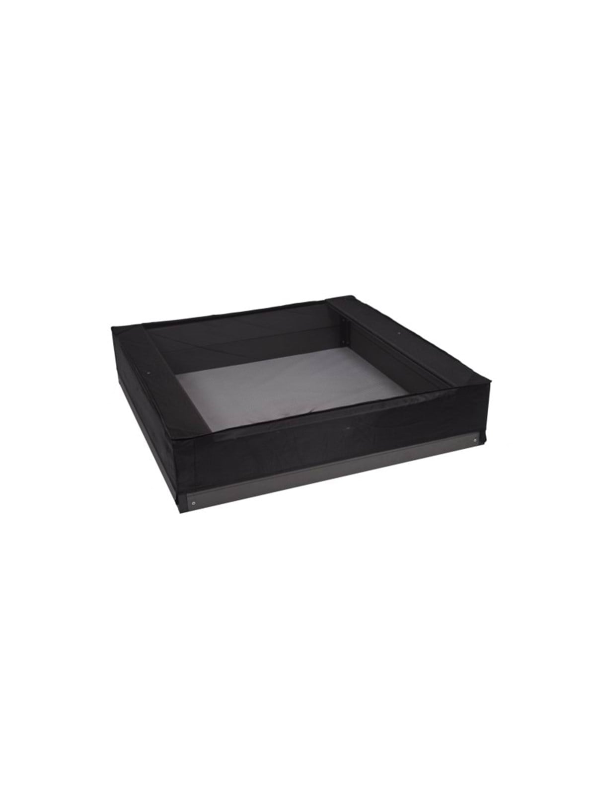 Nordic Play Sandbox Meshcover 120x120x20 cm Black - Spiele im Freien - 210-950
