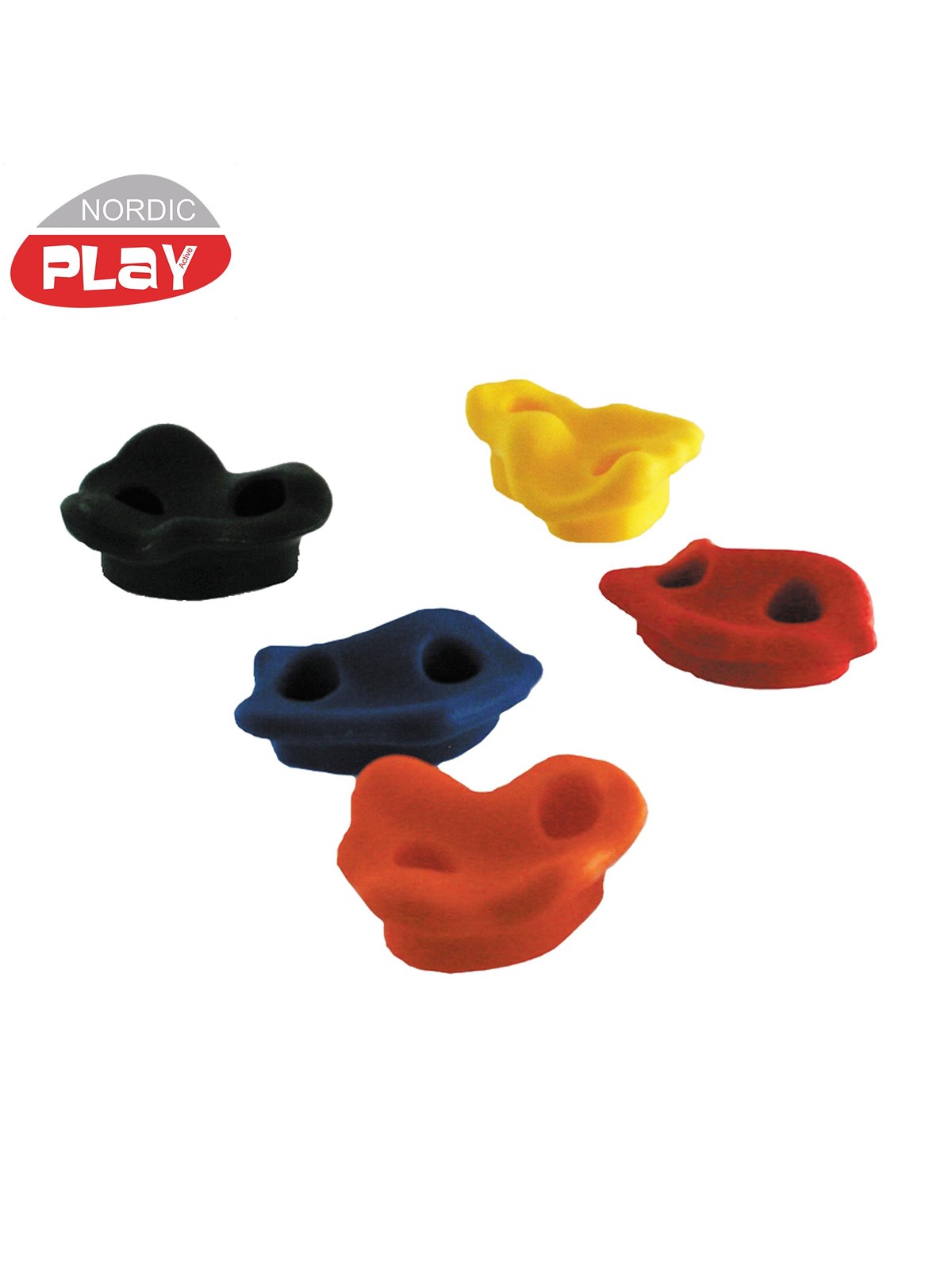 Nordic Play Climbing Grips 5 Pcs. Incl. Screws Plastic - Spiele im Freien - 805-475