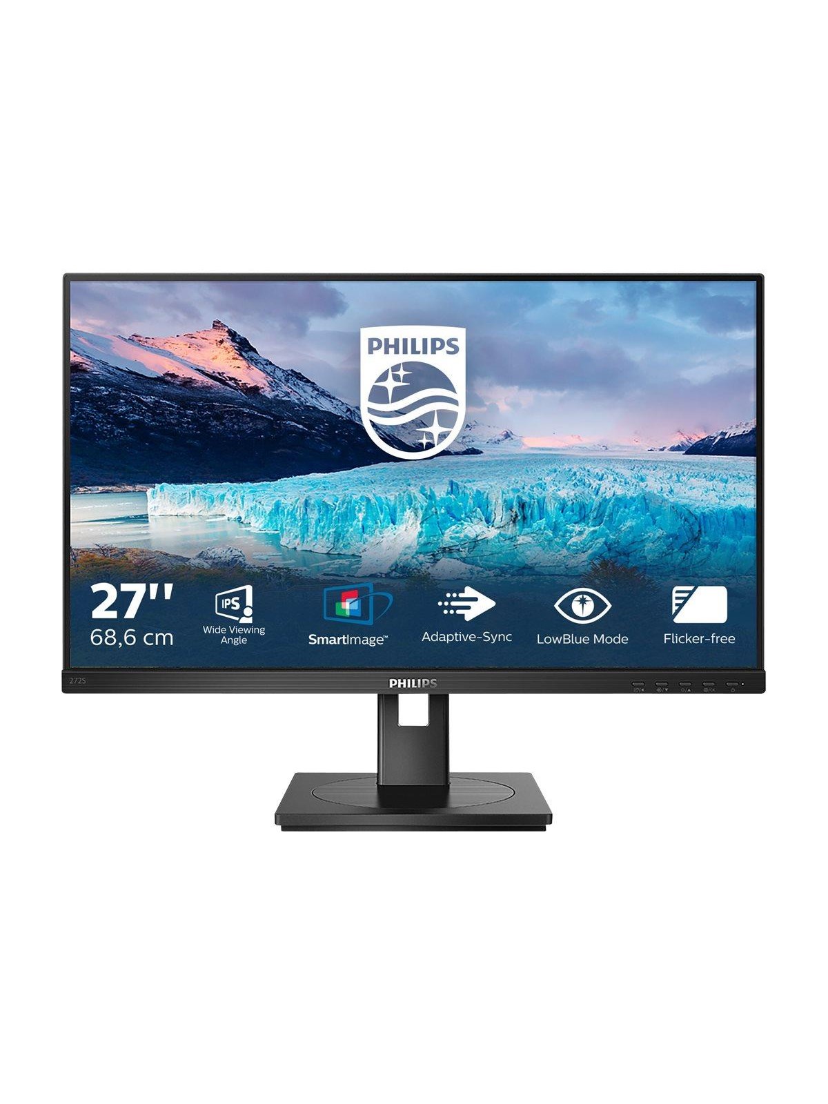 27" Philips S-line 272s1ae - 1920x1080 (Fhd) - 75hz - Ips - Bildschirm - 272s1ae/00
