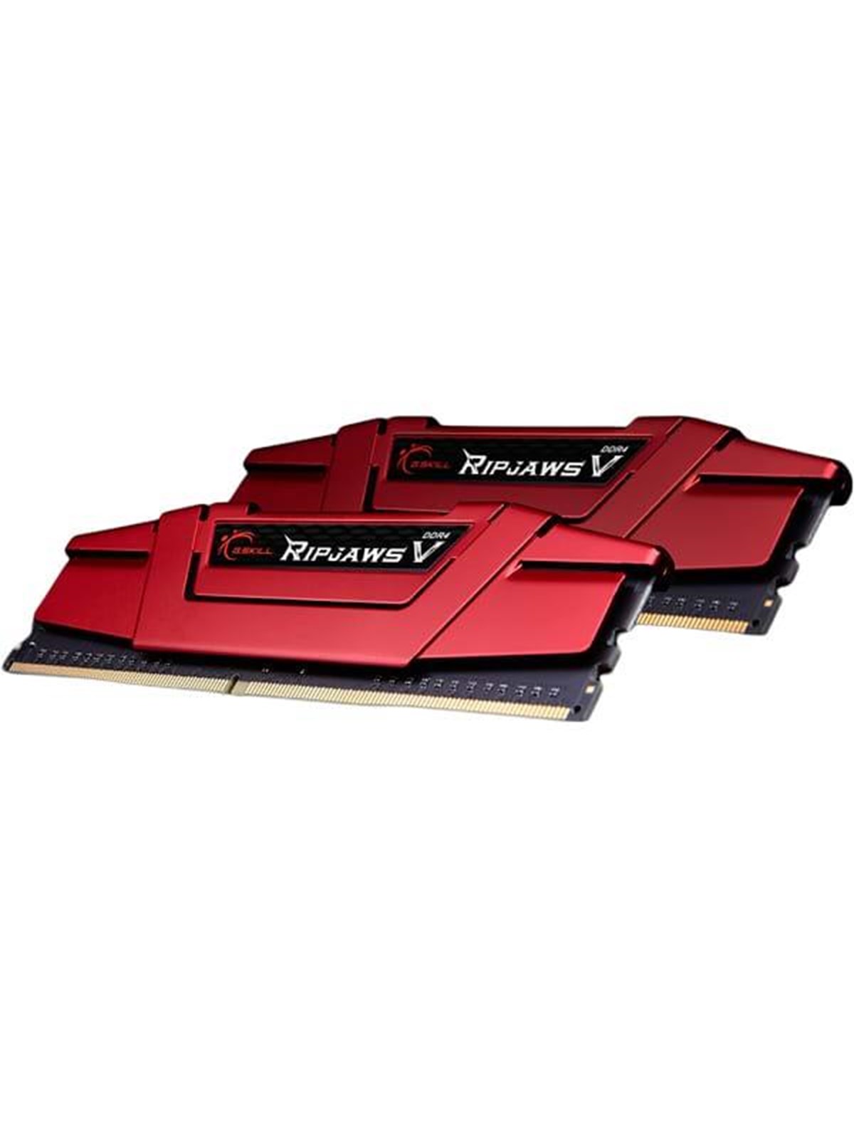 G.Skill Ripjaws V Ddr4-2666 - 32gb - Cl19 - Dual Channel (2 Pcs) - Intel Xmp - Rot - Ram - F4-2666c19d-32gvr
