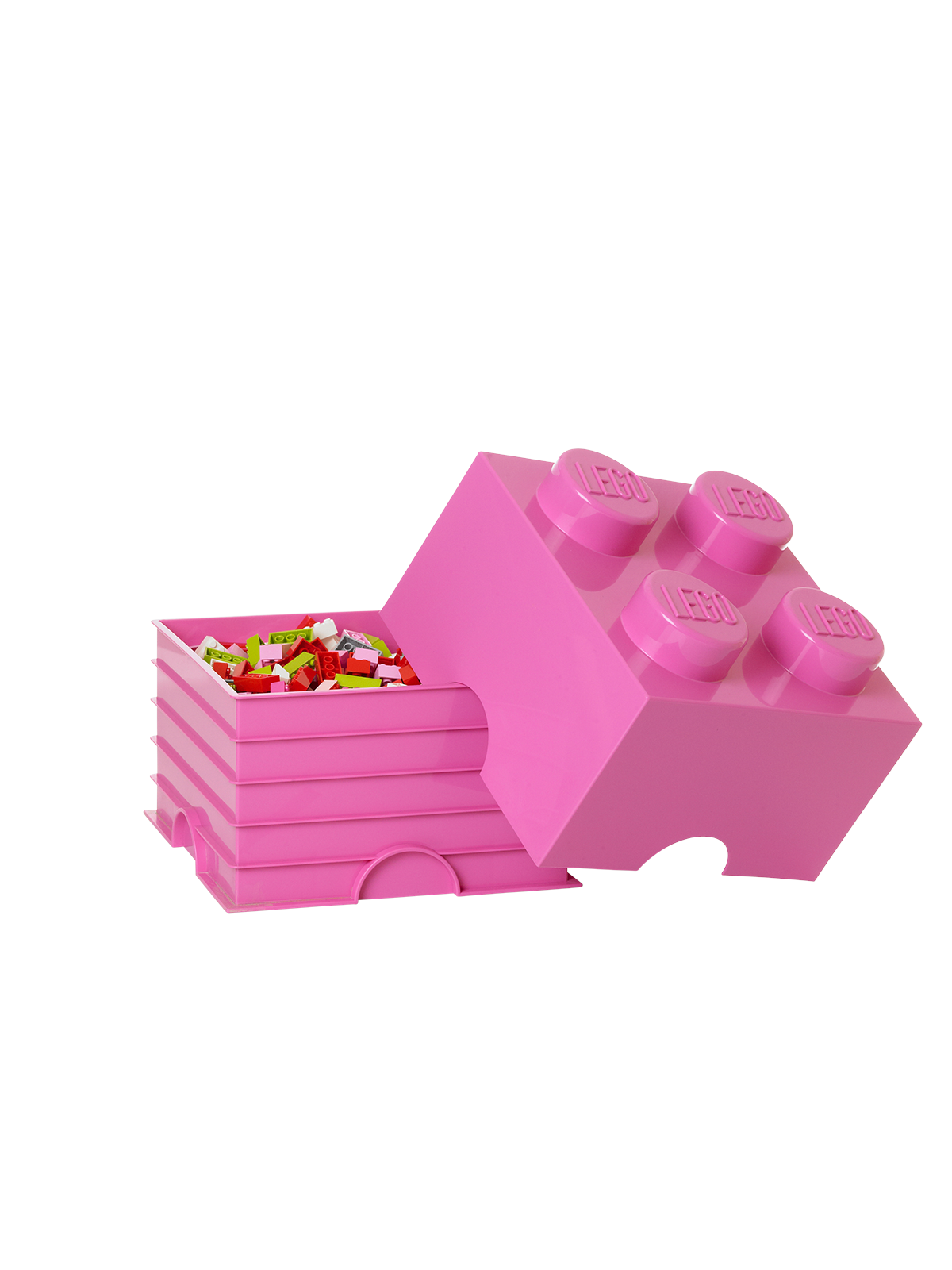 Lego Aufbewahrungsbox, 4 Noppen - Kinderzimmer - 40031739