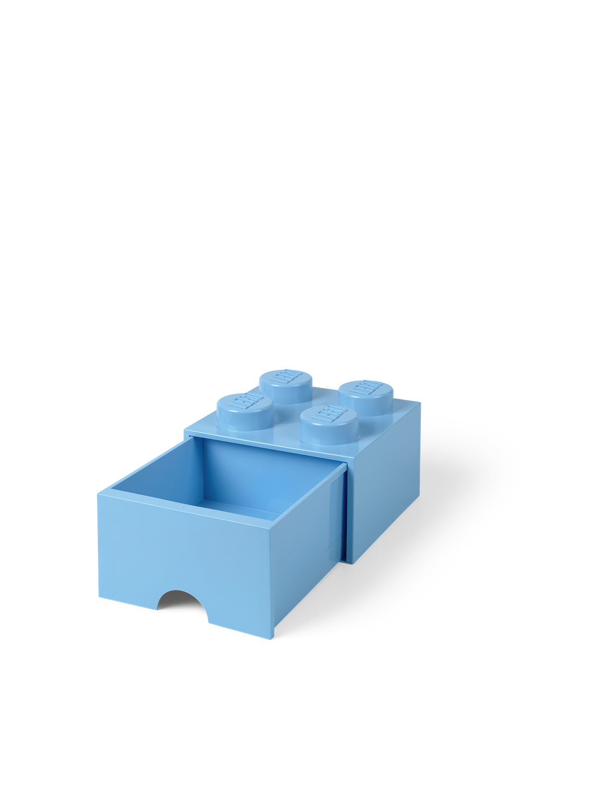 Lego Schublade 4 Noppen, 1 Fach, Hell Blau - Kinderzimmer - 40051736