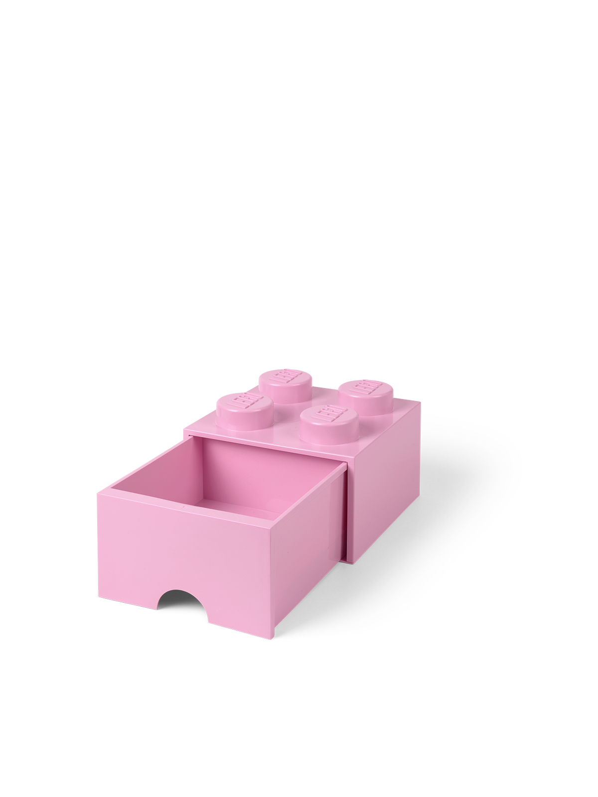 Lego Schublade 4 Noppen, 1 Fach, Rosa - Kinderzimmer - 40051738