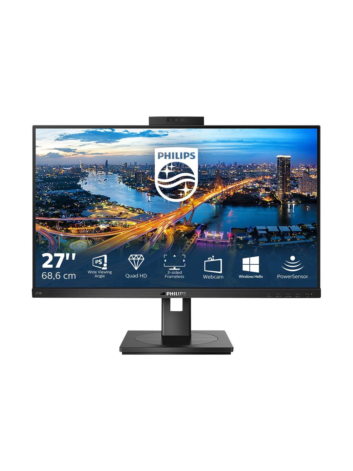 27" Philips B Line 275b1h - 2560x1440 (Qhd) - 75hz - Ips - Bildschirm - 275b1h/00