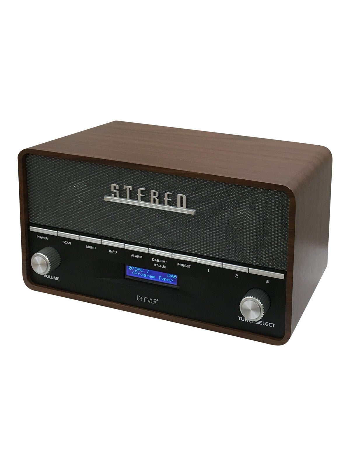 Denver Dab-36 - Dab/dab+/FM - Stereo - Dab Netzwerk Und Radiowecker