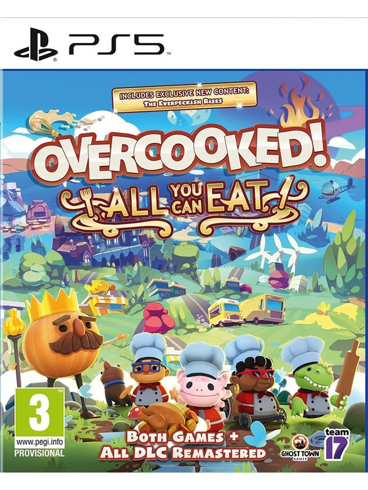 Overcooked! - All You Can Eat - Sony Playstation 5 - Party - Pegi 3 - Spiele - 5056208808905