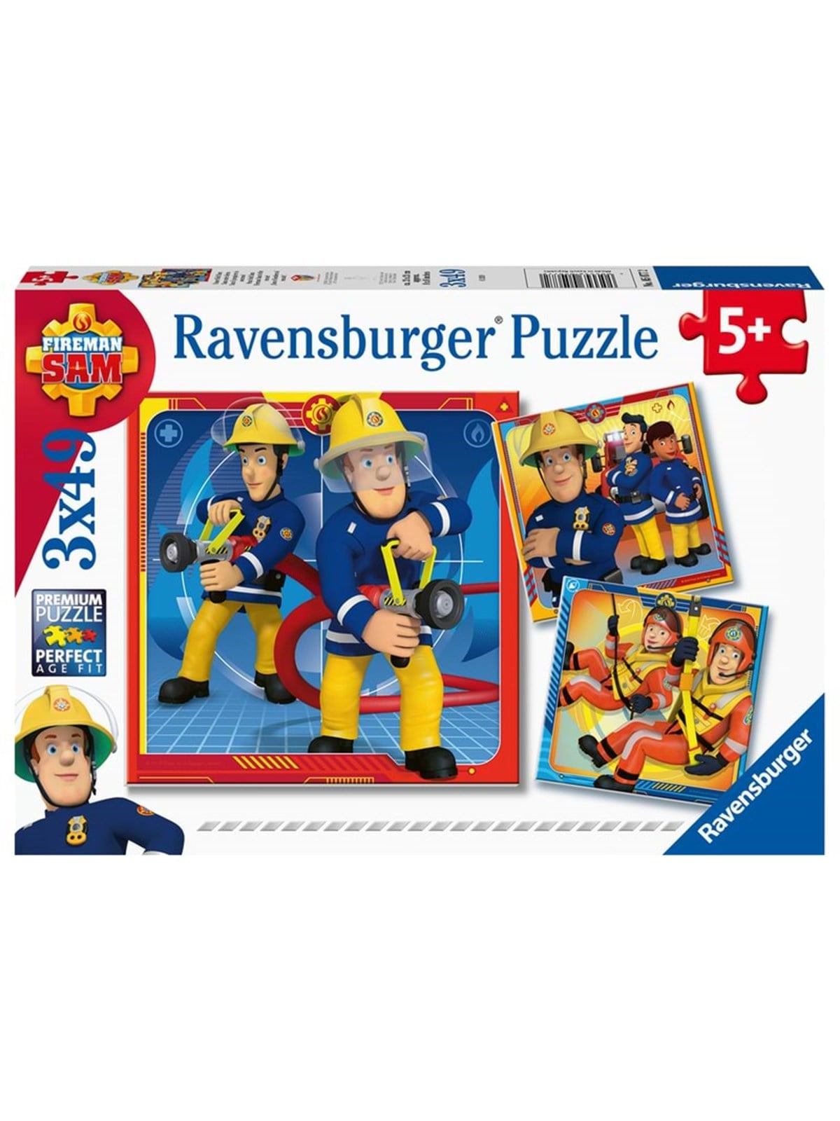 Ravensburger Fireman Sam To The Rescue! 3x49p - Puzzle - 50772