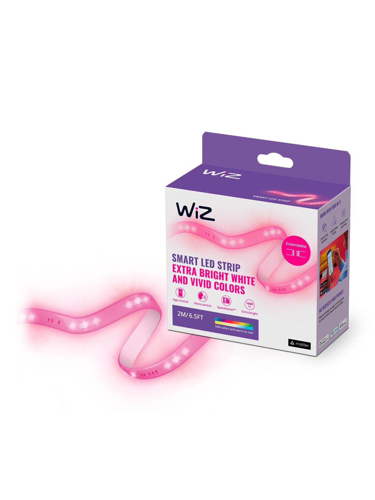 Wiz Lightstrip Starter-set - 2 m - Smart Home - 929002524822