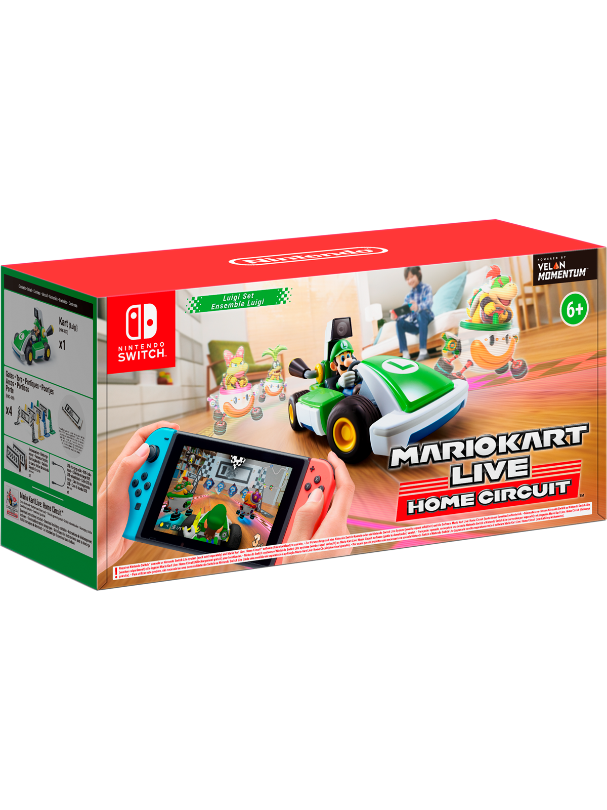 Mario Kart Live: Home Circuit (Luigi-set) - Nintendo Switch - Rennspiel - Pegi 3 - Spiele - 0045496426279