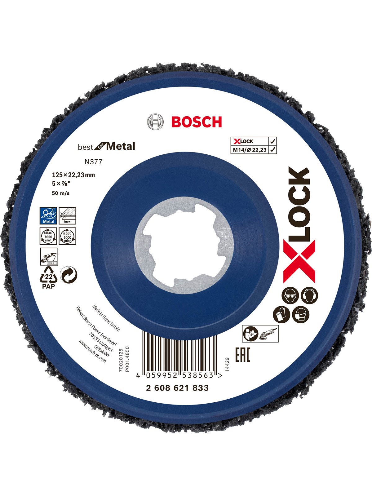 Bosch Best For Metal N377 - Winkelschleifer - 2608621833