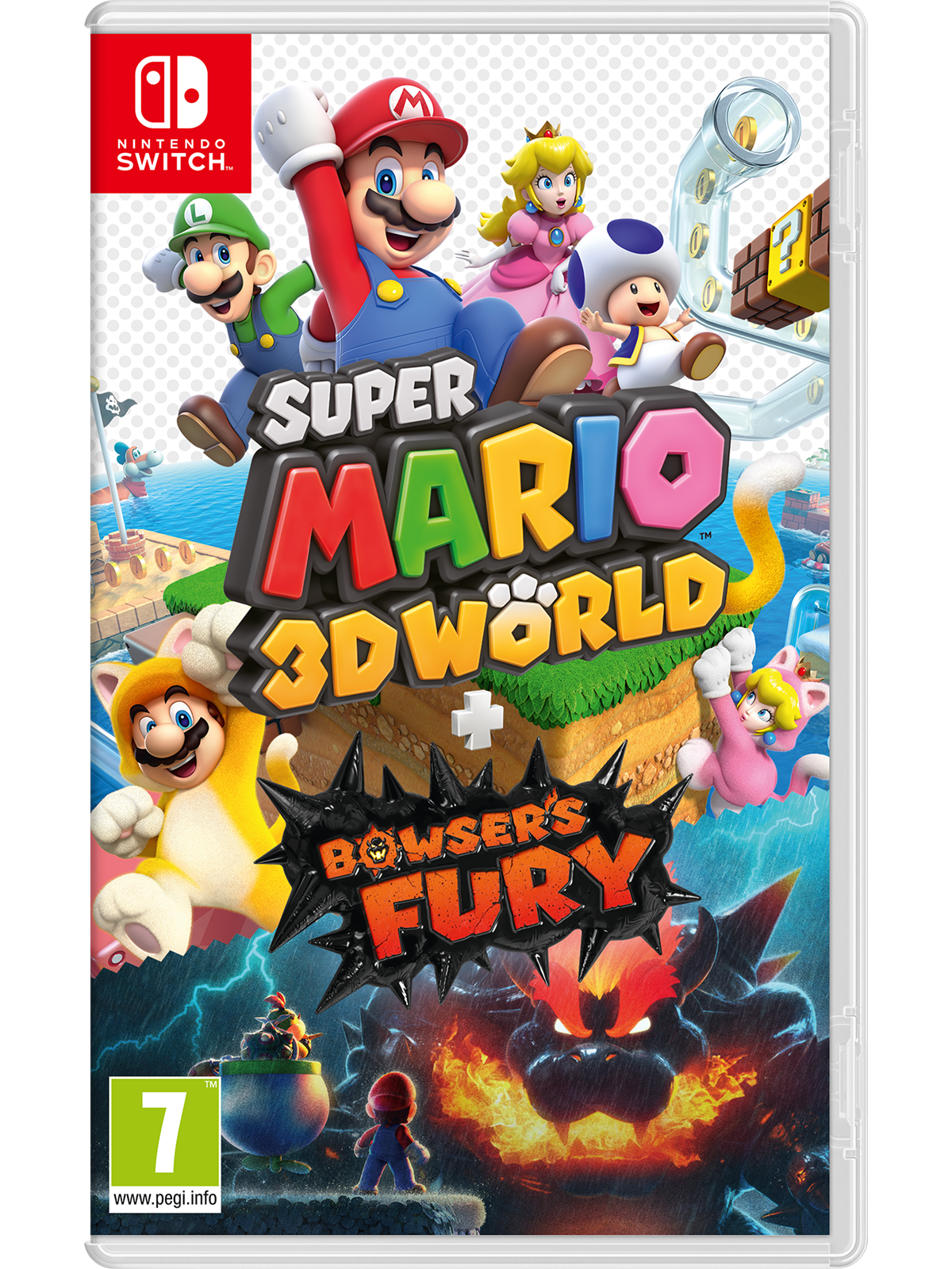 Super Mario 3D World + Bowser's Fury - Nintendo Switch - Action - Pegi 3 - Spiele - 0045496427306