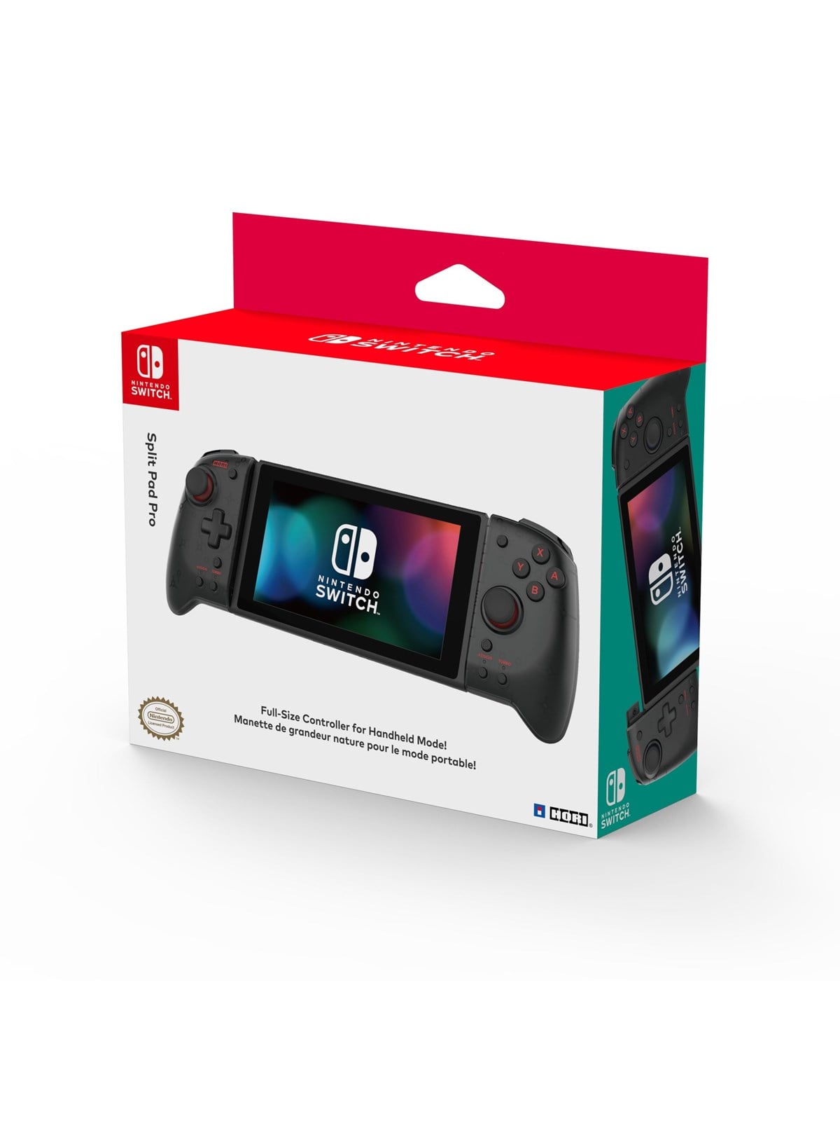 Hori Switch Split Pad Pro (Black) - Wired Controller - Nintendo Switch - Gaming Zubehoer - Nsw-298u