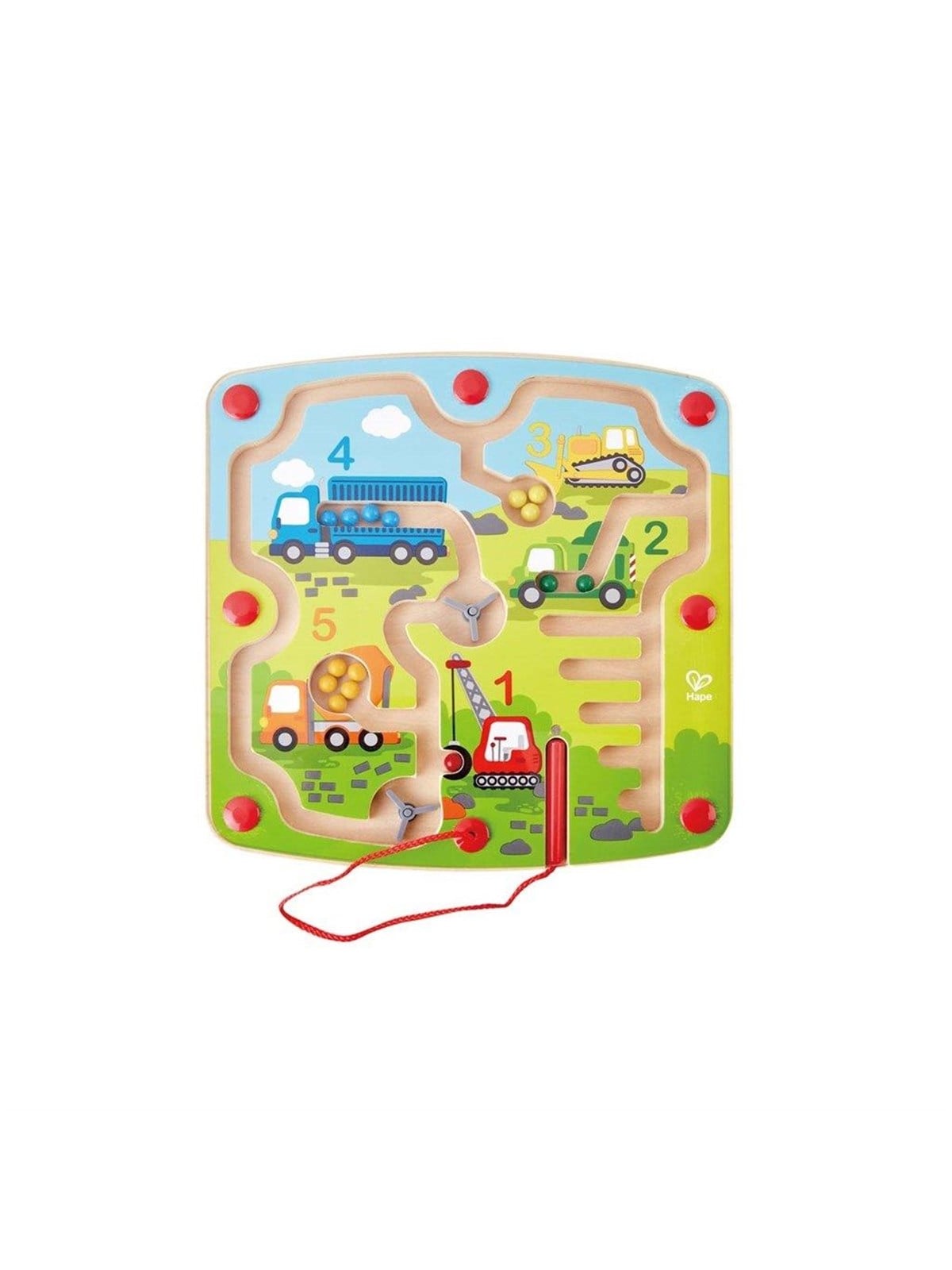 Hape Construction & Number Maze - Kreativ Spiele - 87-1713