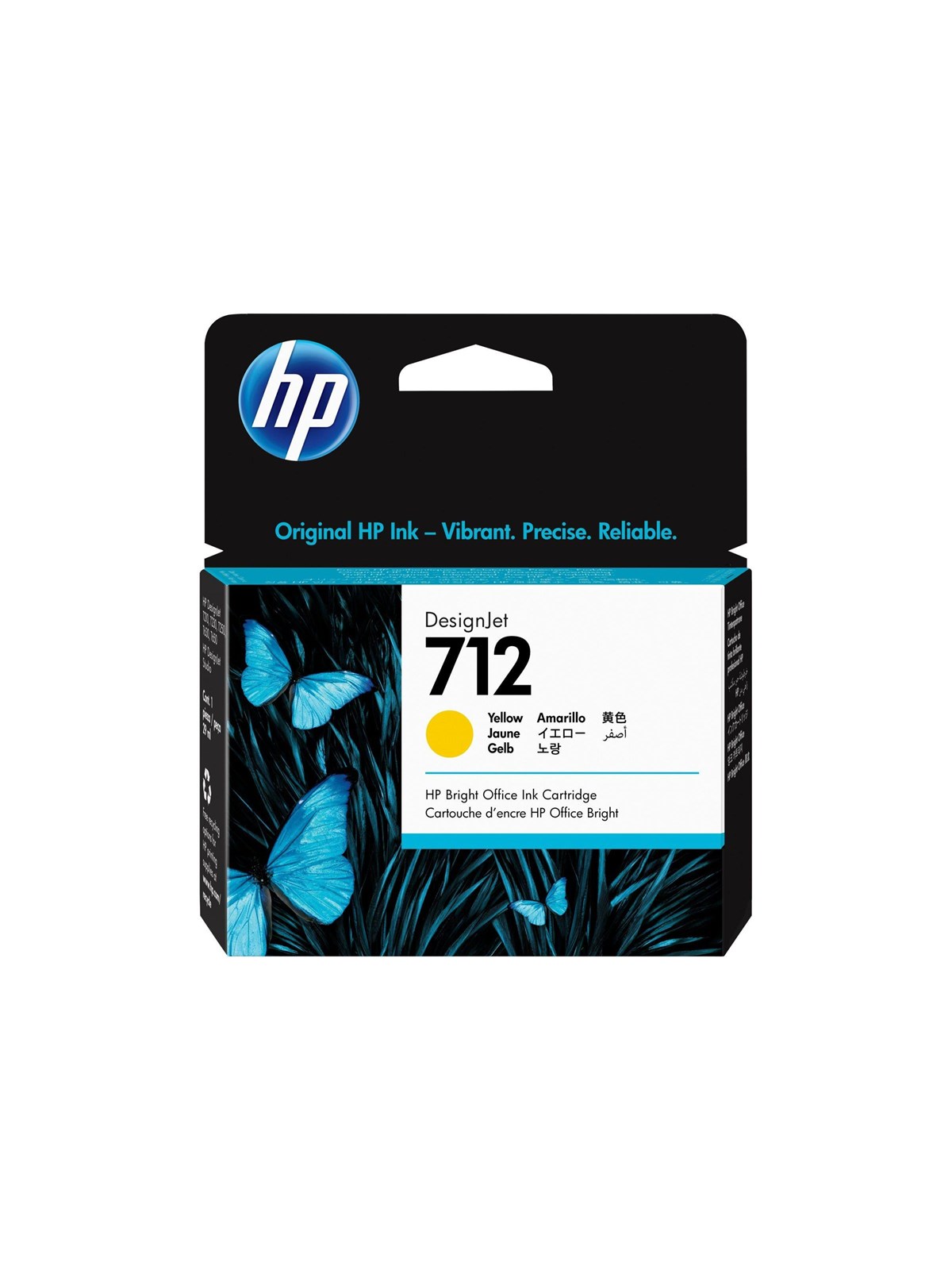 HP 712 / 3ed69a Yellow Ink - Druckerzubehoer Tinte Toner