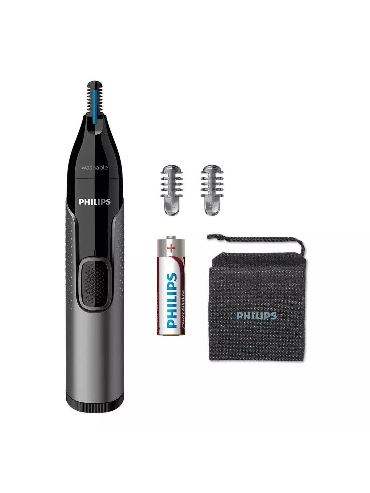 Philips Nasenhaartrimmer (Nasen,Ohren & Augenbrauen) Serie 3000 Nt3650/16 - Haarschneidegeraete
