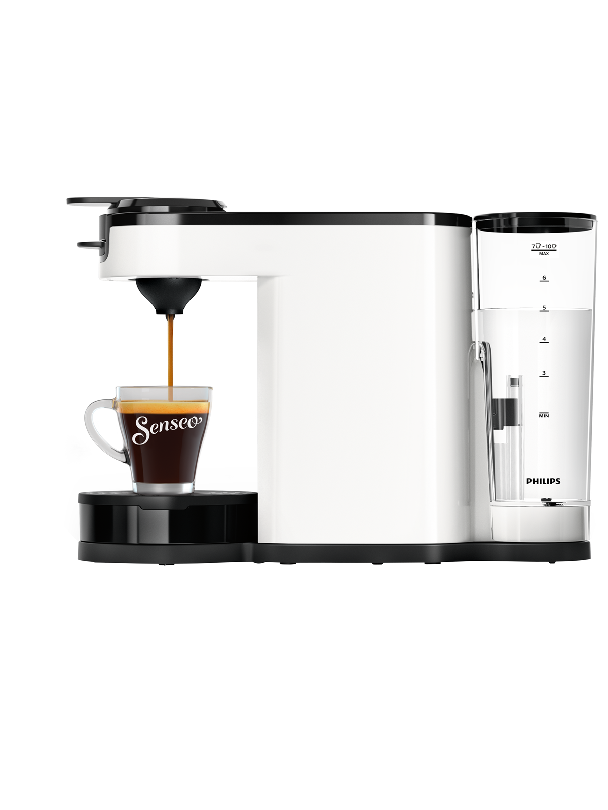 Philips Senseo Switch 3-in-1 Base+ Hd6594/00 - Star White - Kaffeezubereitung