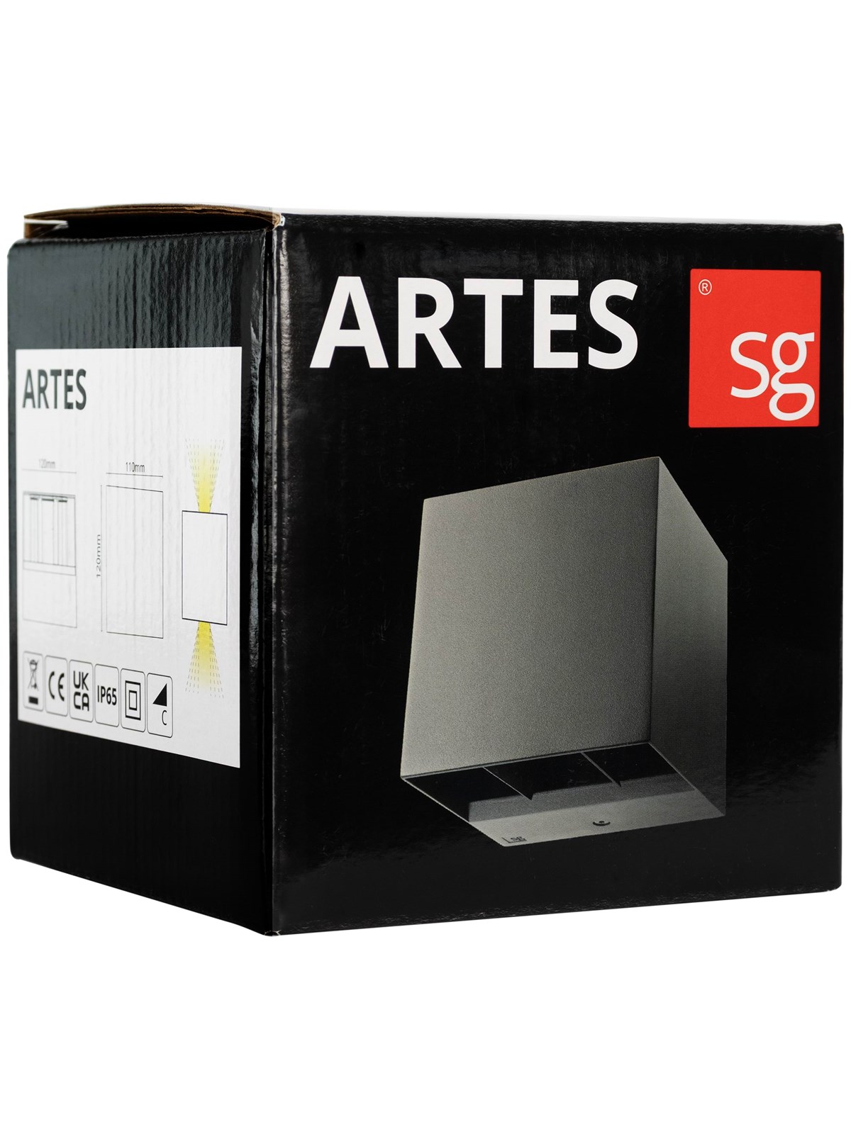 SG Armaturen Artes Black 3000k - Lampen - 641707