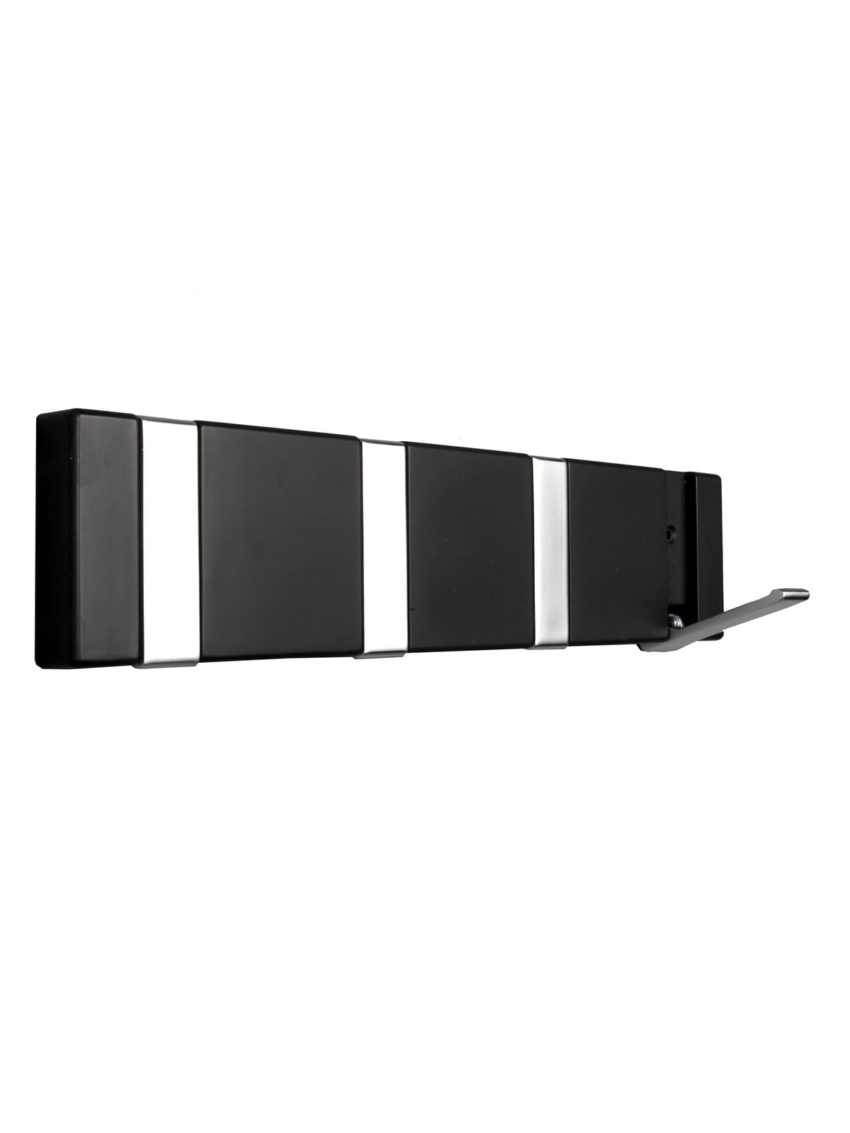 Home>it Coat Rack 4-peg Flex - Black - Halterungen Scharniere - 12453