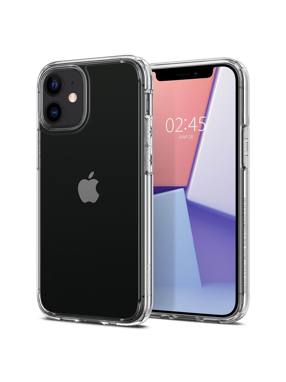 Spigen Ultra Hybrid - Clear - Iphone 12 Mini - Handys Cover Cases - Acs01745