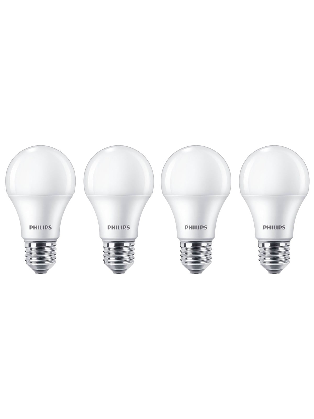 Philips LED-Lampe Standard 10W/827 (75W) Frosted 4-pack E27 Image