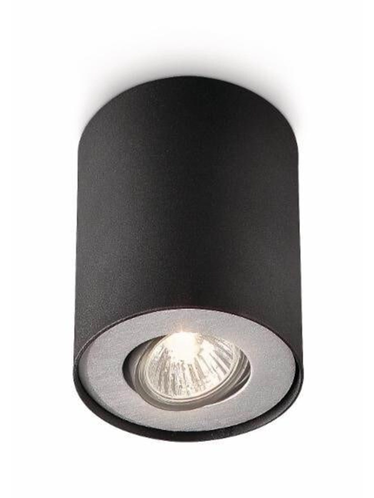 Philips PILLAR single spot black 1x50W 230V