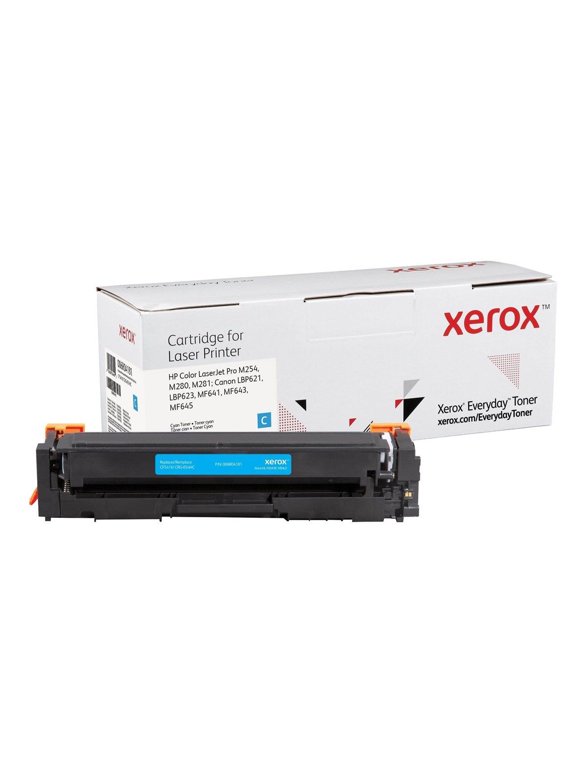 Xerox Everyday Toner - Cyan | High Yield | Compatible - Druckerzubehoer Tinte Toner - 006r04181