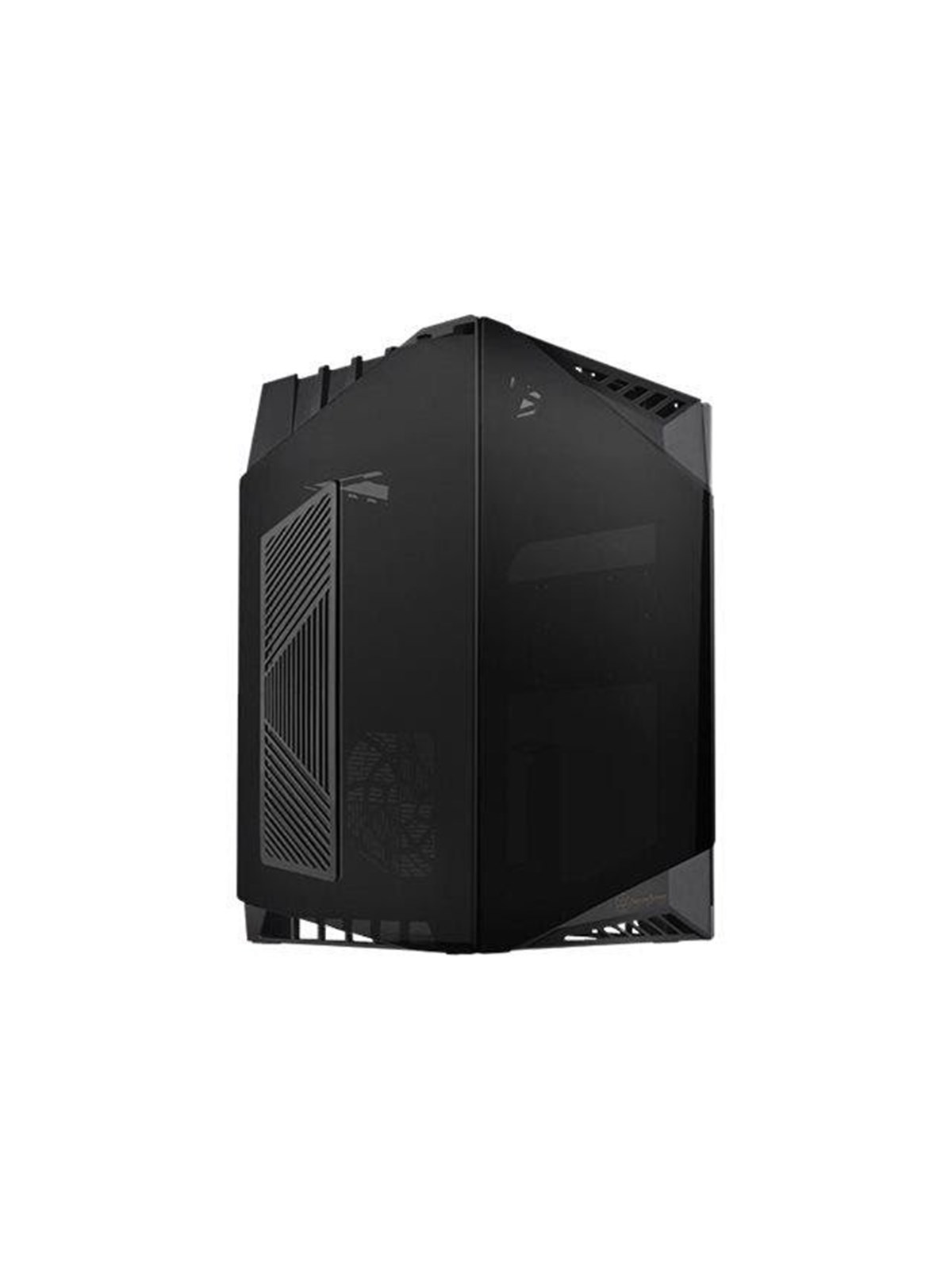 SilverStone Lucid LD03-AF - Gehäuse - Tower - Schwarz
