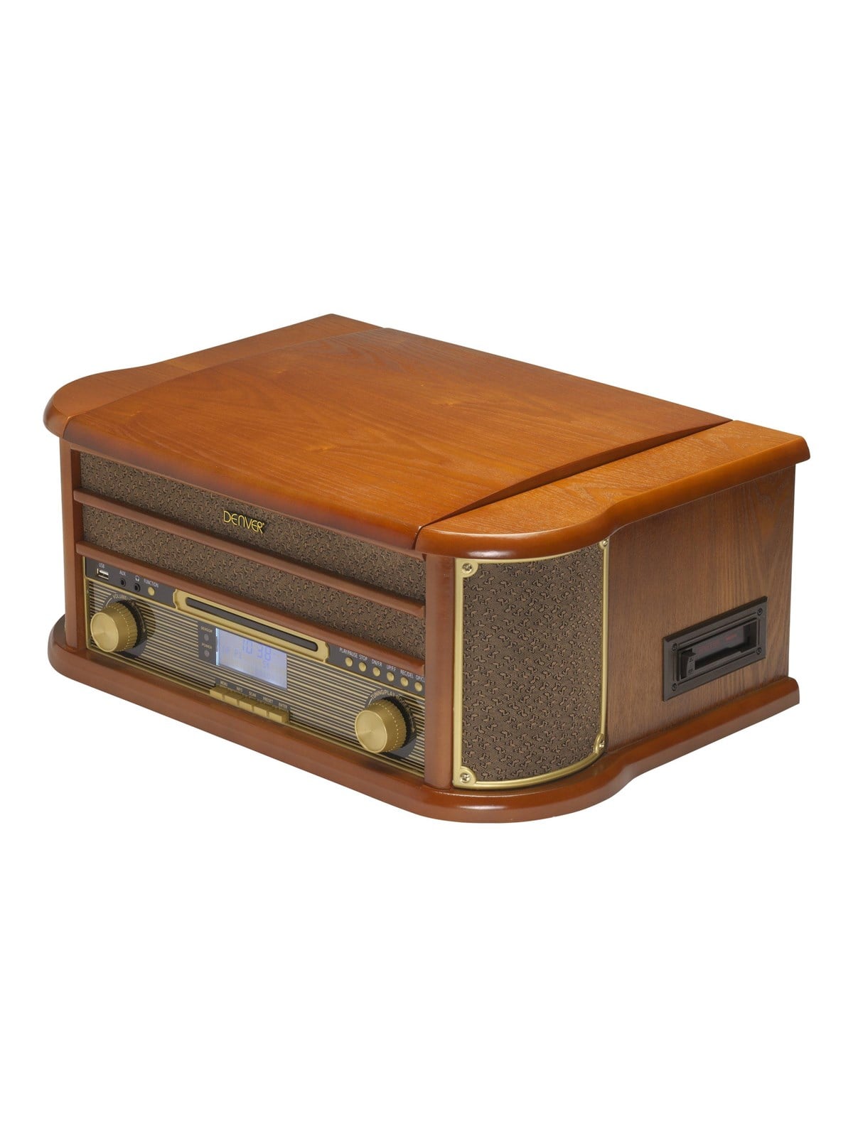 Denver Mrd-51 - Retro Music System - LP - CD - FM - Dab - Wood - Micro Mini Systeme