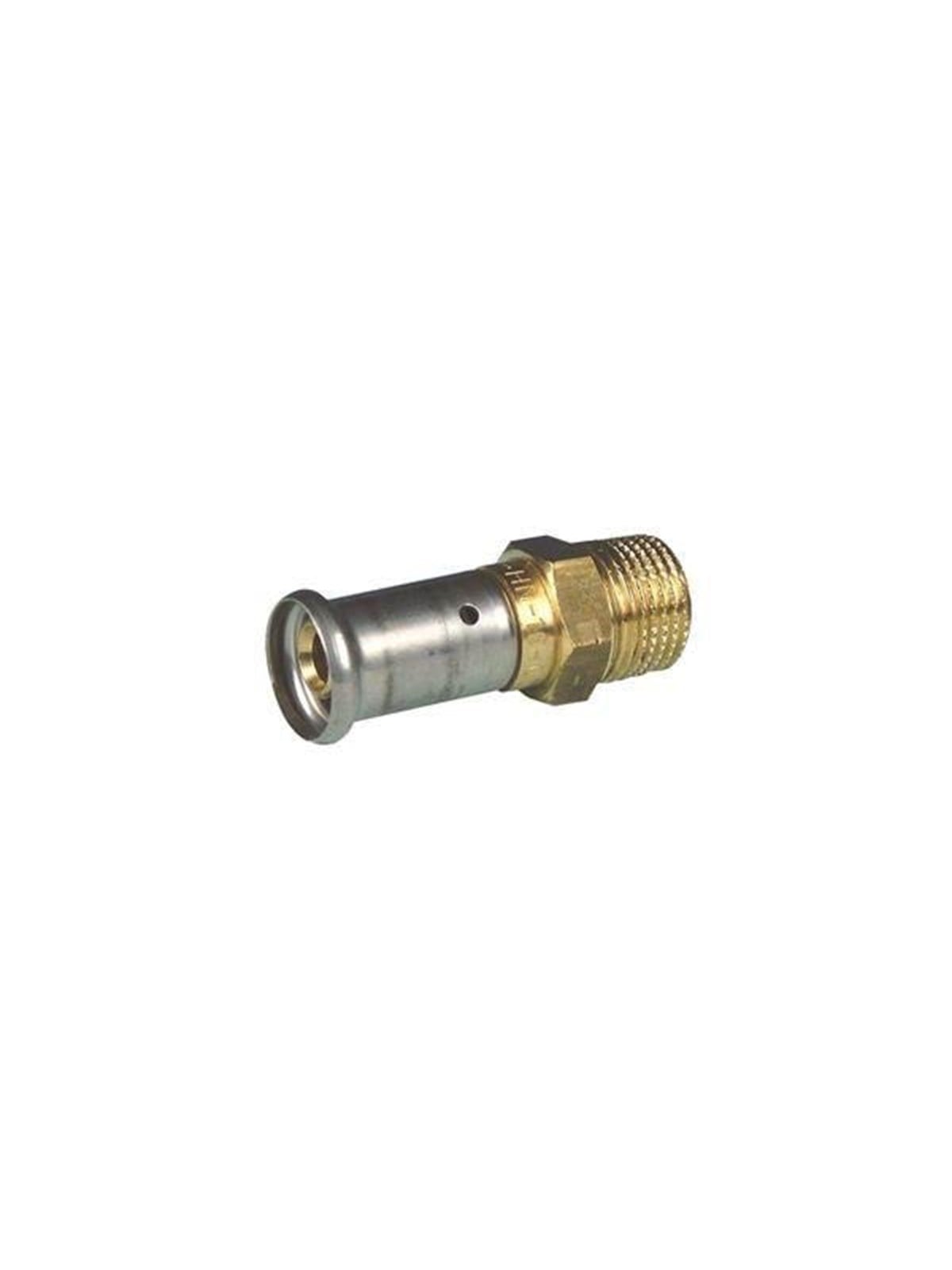 Henco straight male adapter 20 mm x 12 cusi