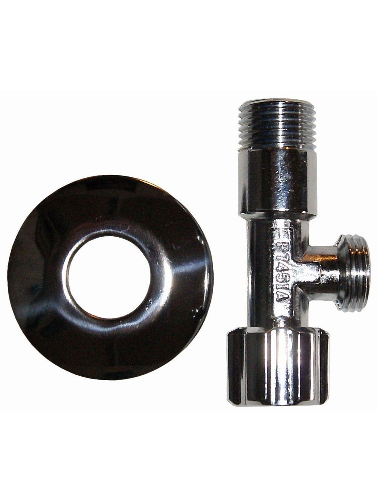 Megatherm Unite stop valve 12 x 38 with 77 mm rosette short version