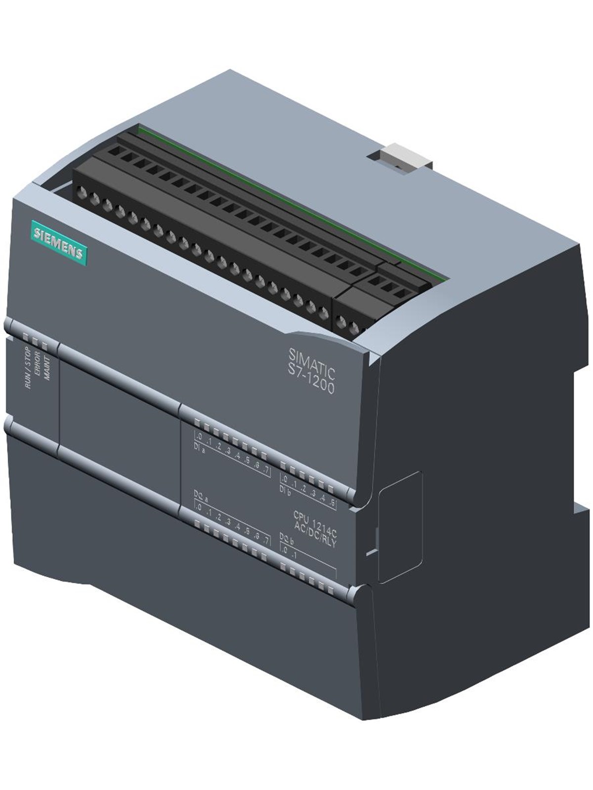 Siemens Cpu 1214c ac/dc/relay 14di/10do/2ai 6es7214-1bg40-0xb0