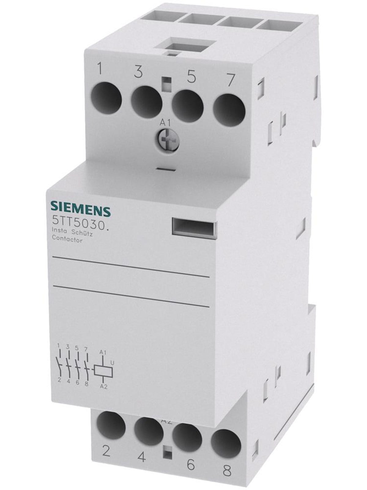Siemens Insta contactor 4no acdc230v 25a 5tt5030-0 Image