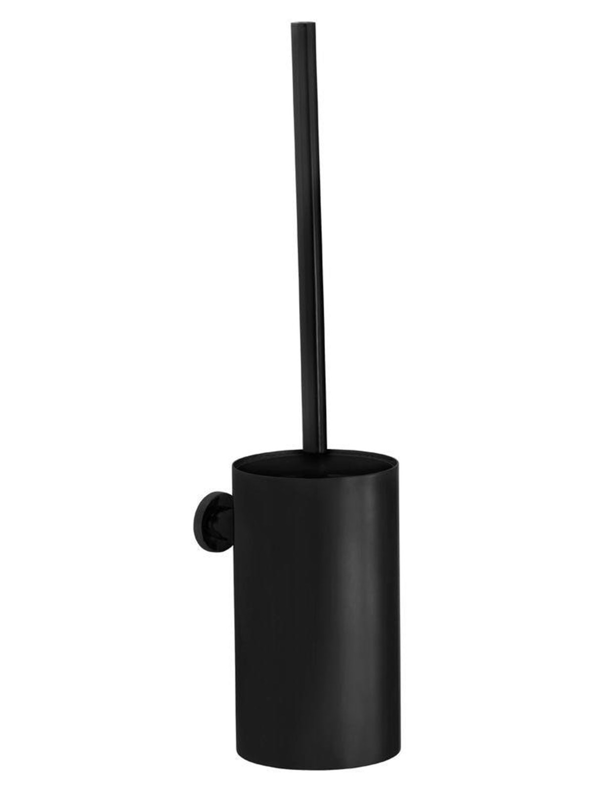 Pressalit toilet brush for wall matte black Image