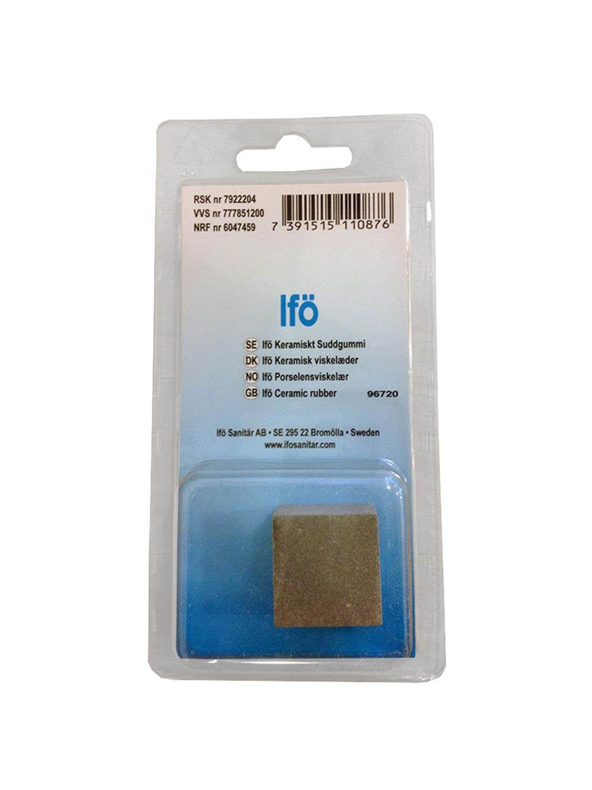 Ifö Ceramic Eraser (Pumice Stone) - Toiletten Sitze Bidets Und Ersatzteile - Z96720