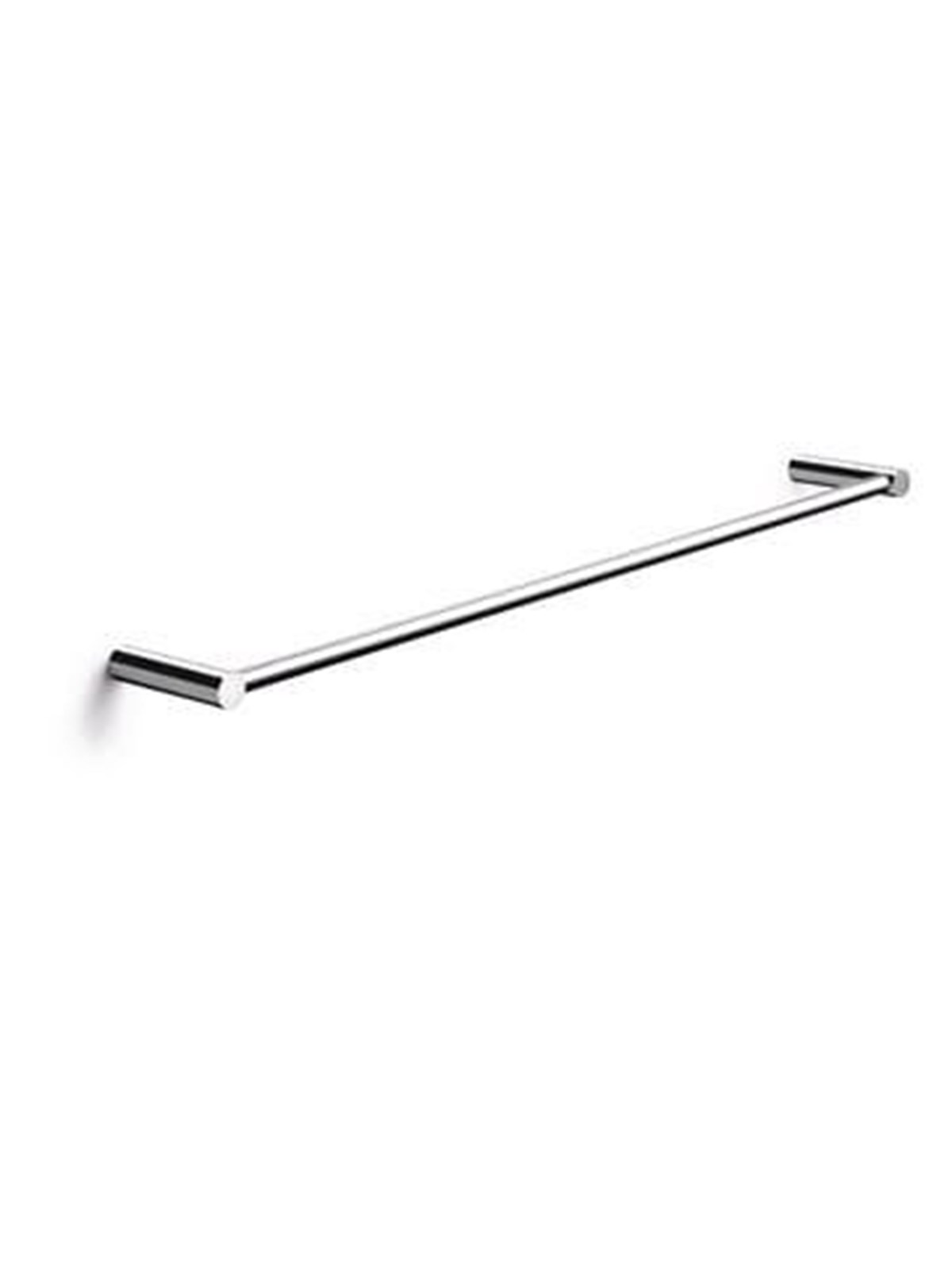 Pressalit towel bar 600mm single polished steel Image