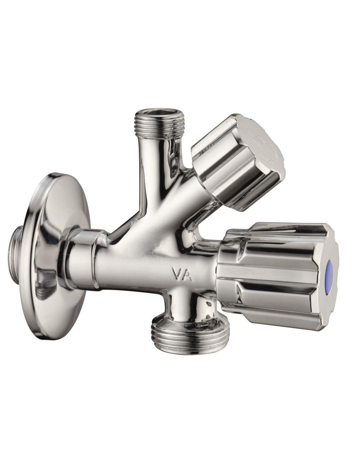 Unite Stop/control Valve 3/4" x 1/2" x 3/8" With 77 mm Rosette - Armaturen - 744426923