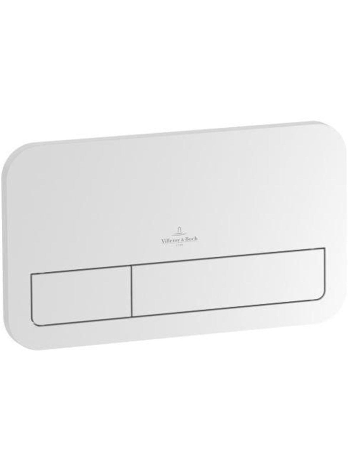 Villeroy & Boch Viconnect E200 Flush Plate Dual White - Installationssysteme - 92249068