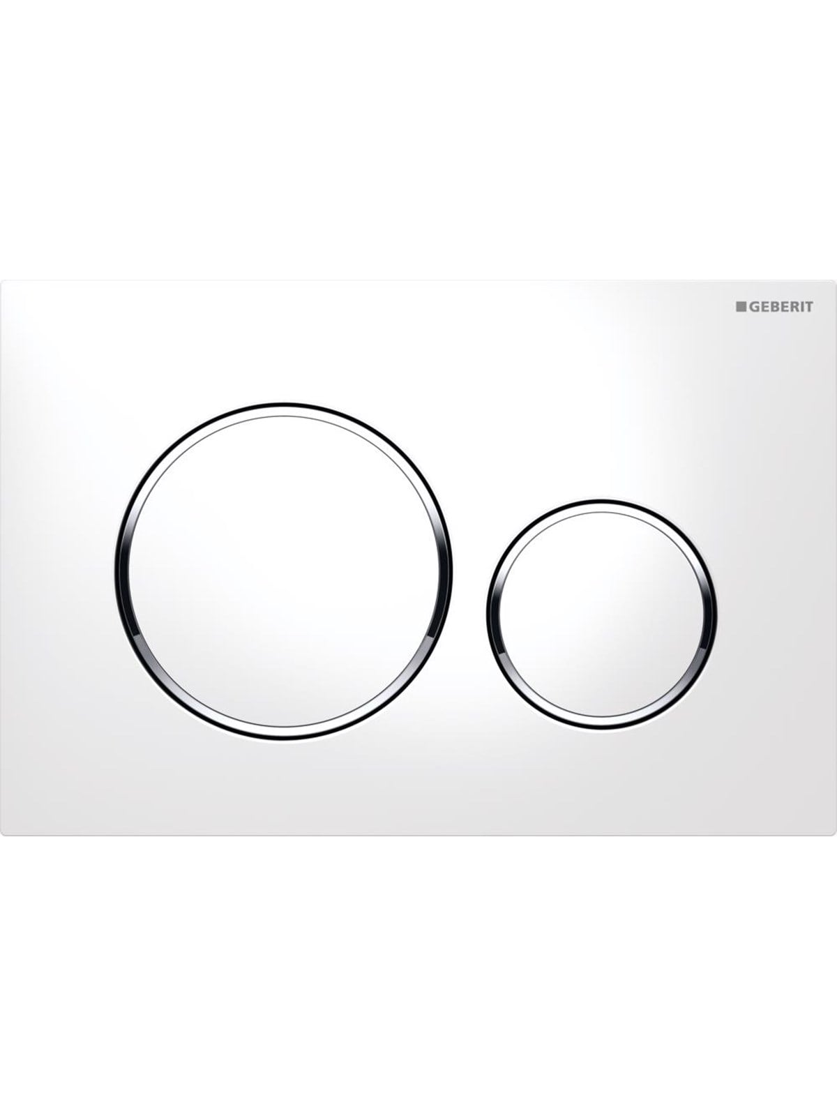Geberit Actuator Plate Sigma20 For Dual Flush White - Installationssysteme - 115.882.KJ.1