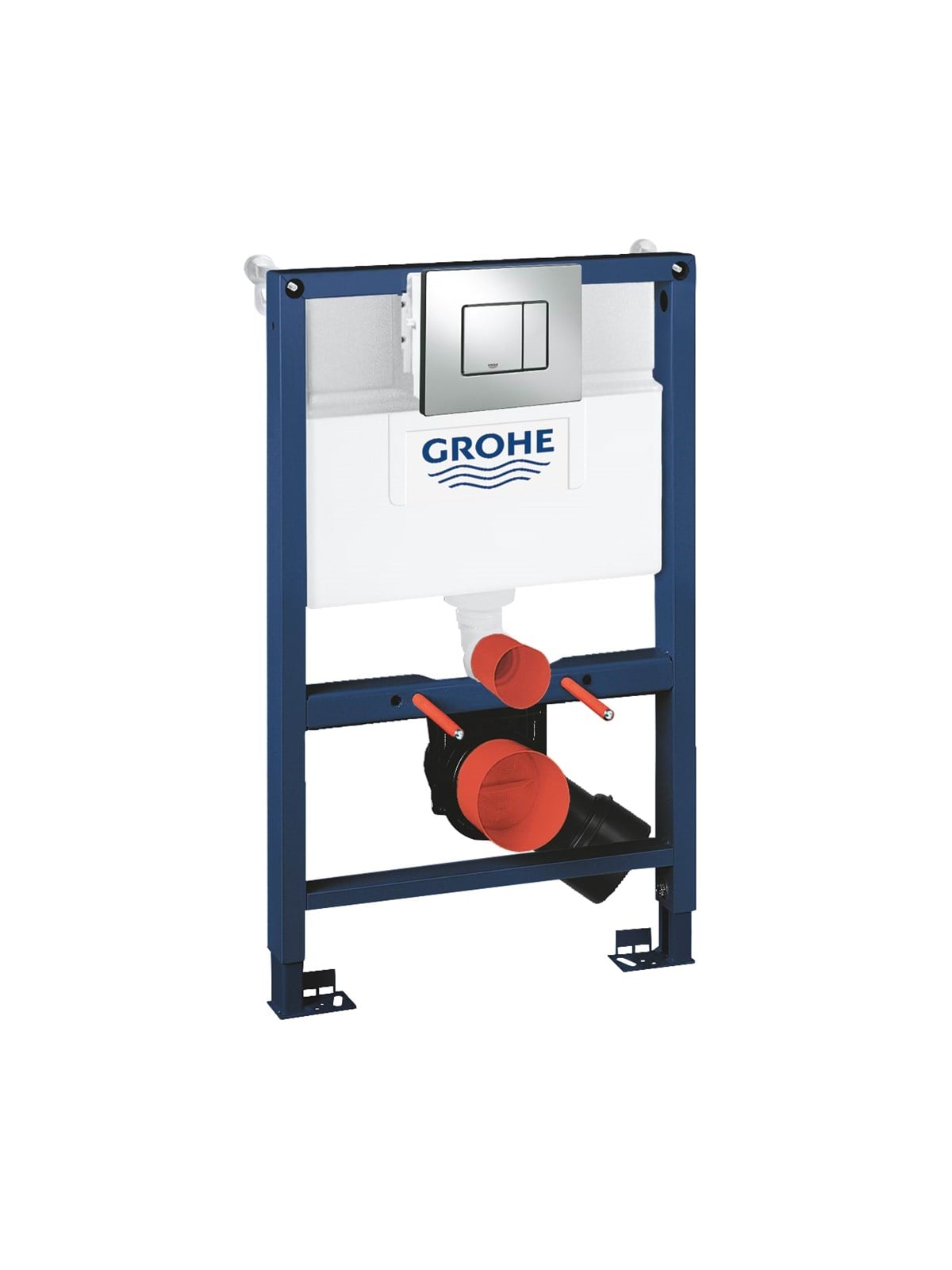 Grohe Rapid sl 3in1 wc 0.82 m sc With Flush Plate 39456000 - Installationssysteme