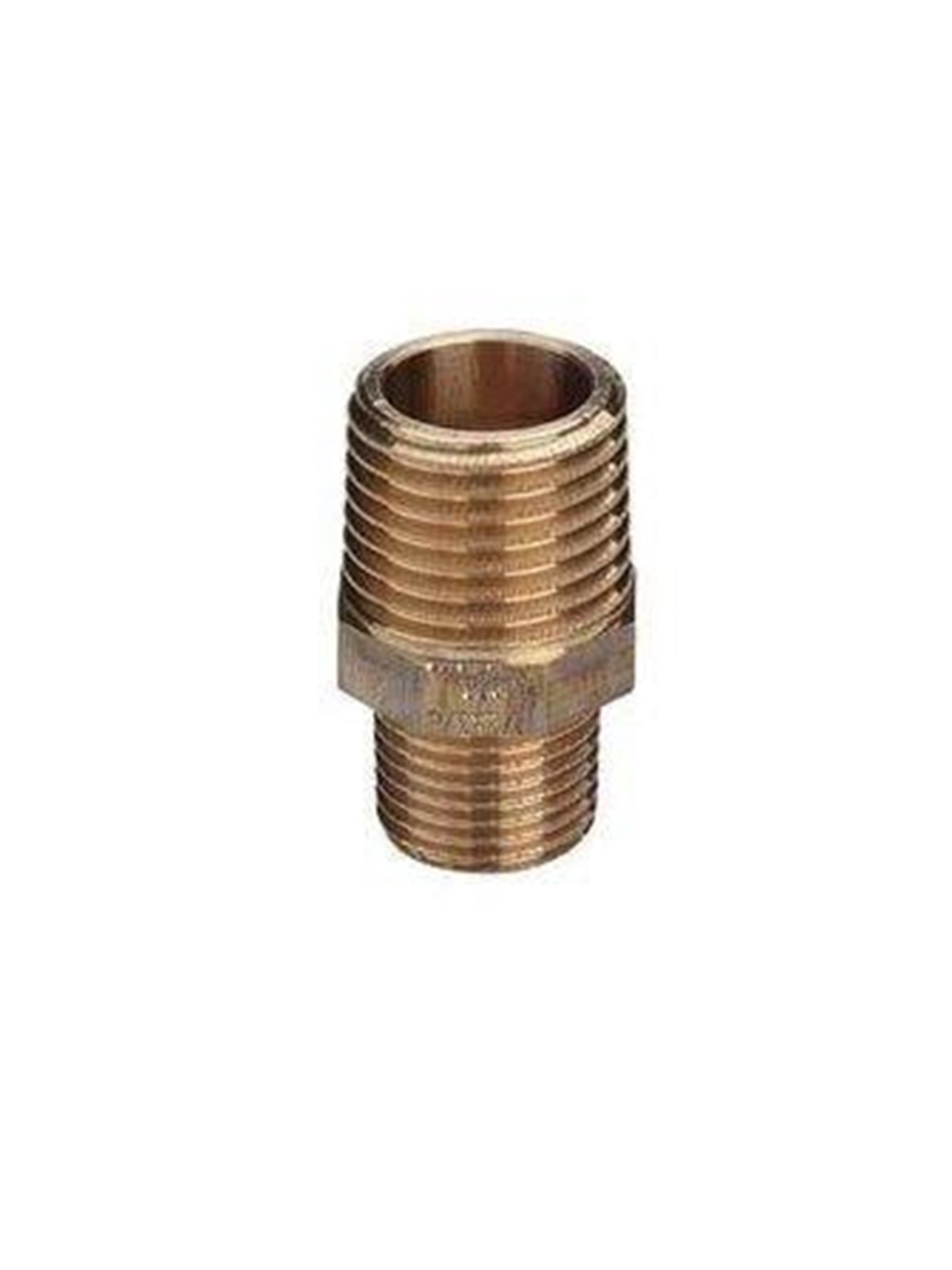 Viega Nipple 1/2" x 1/4" gunmetal Image