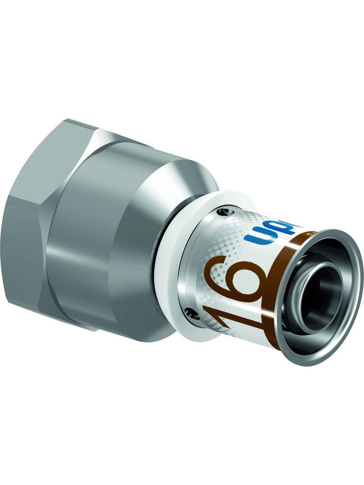 Uponor S-press Plus Adapter Female Thread 20 mm x 34 - Alu Pex Systeme - 1070517